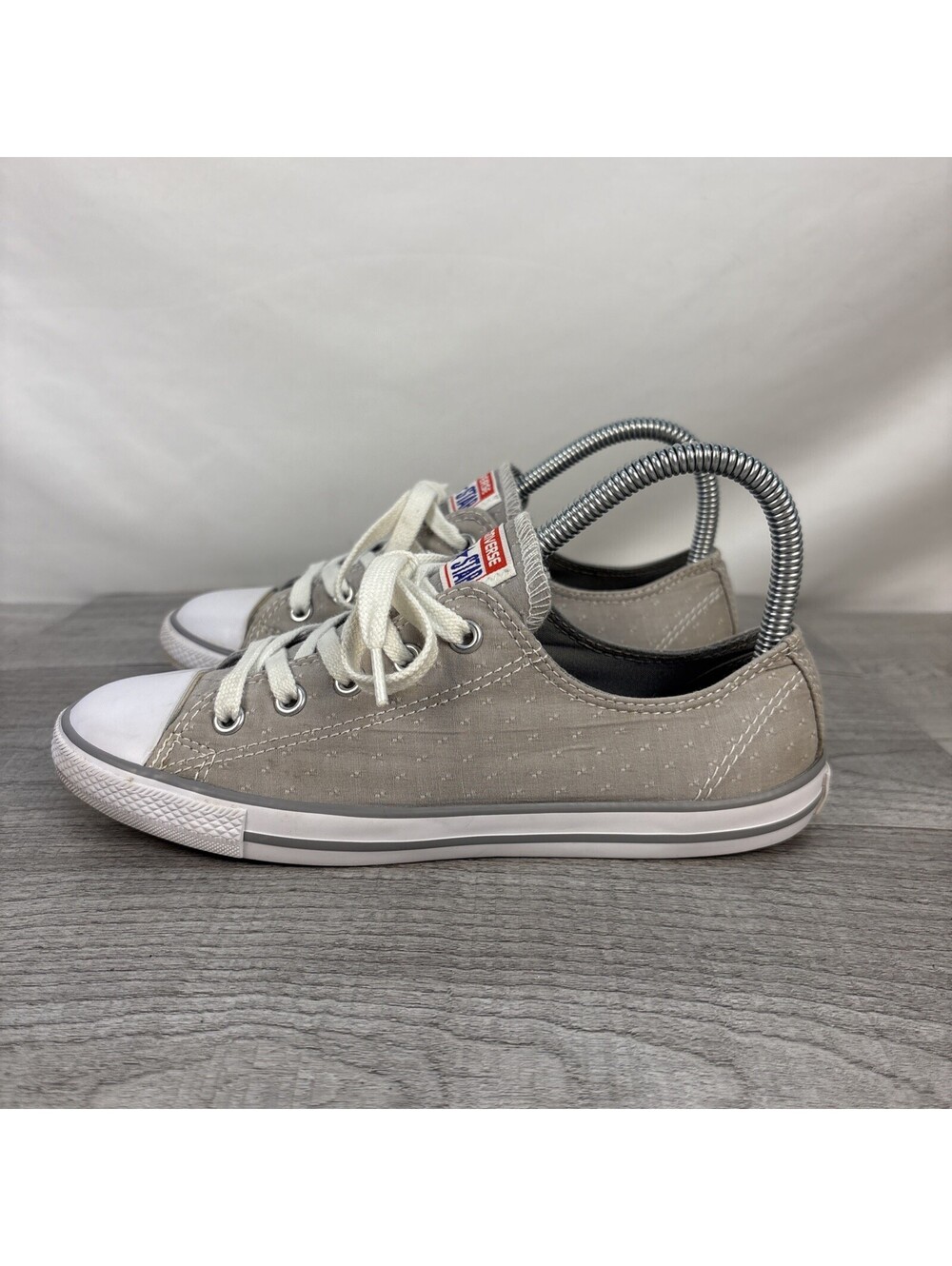 Converse Women’s Chuck Taylor All Star Dainty Ox – Dolphin Grey (Size 6)